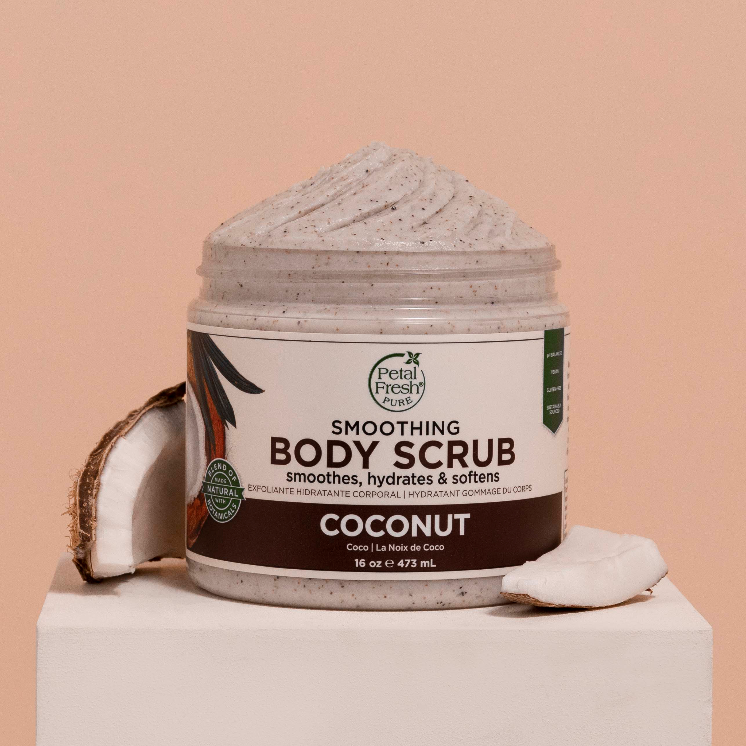 Petal Fresh Smoothing Coconut Oil Body Scrub