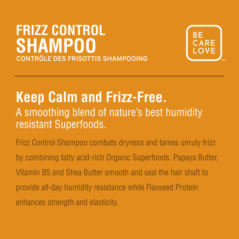 BCL Superfoods Frizz Control Shampoo With Papaya Butter