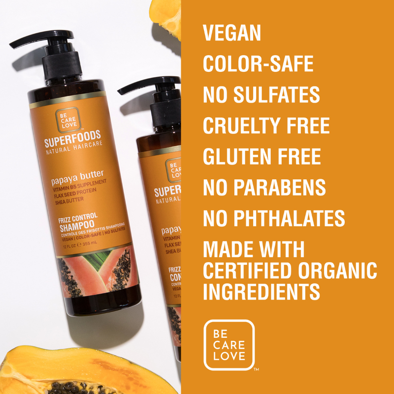 BCL Superfoods Frizz Control Conditioner With Papaya Butter