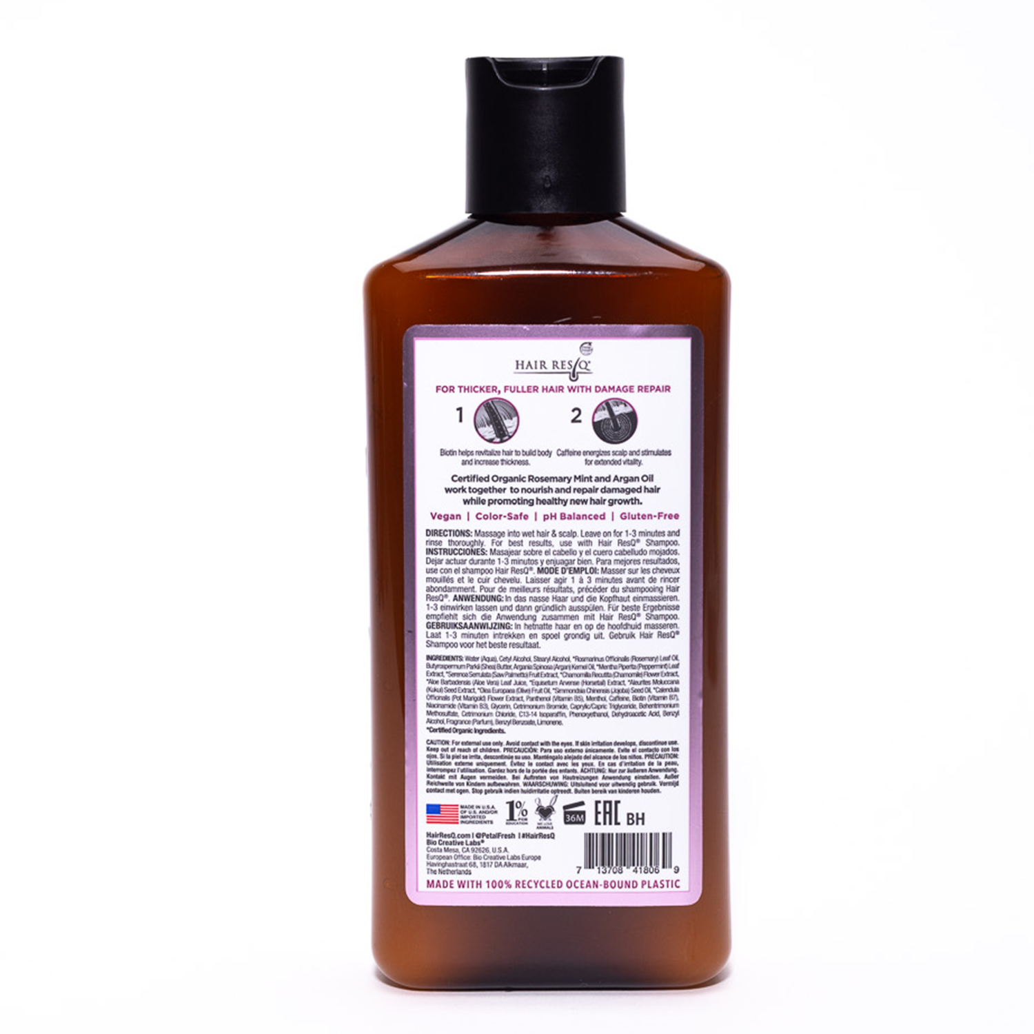Petal Fresh Hair ResQ, Thickening Treatment, Weightless Conditioner, 12 Fl Oz (355 Ml)