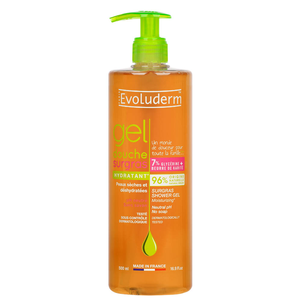 Evoluderm Moisturizing Surgras  Shower Gel