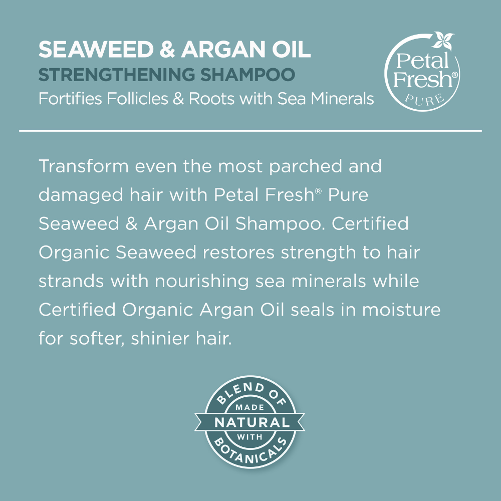 Petal Fresh Strengthening Seaweed &amp; Argan Oil Shampoo