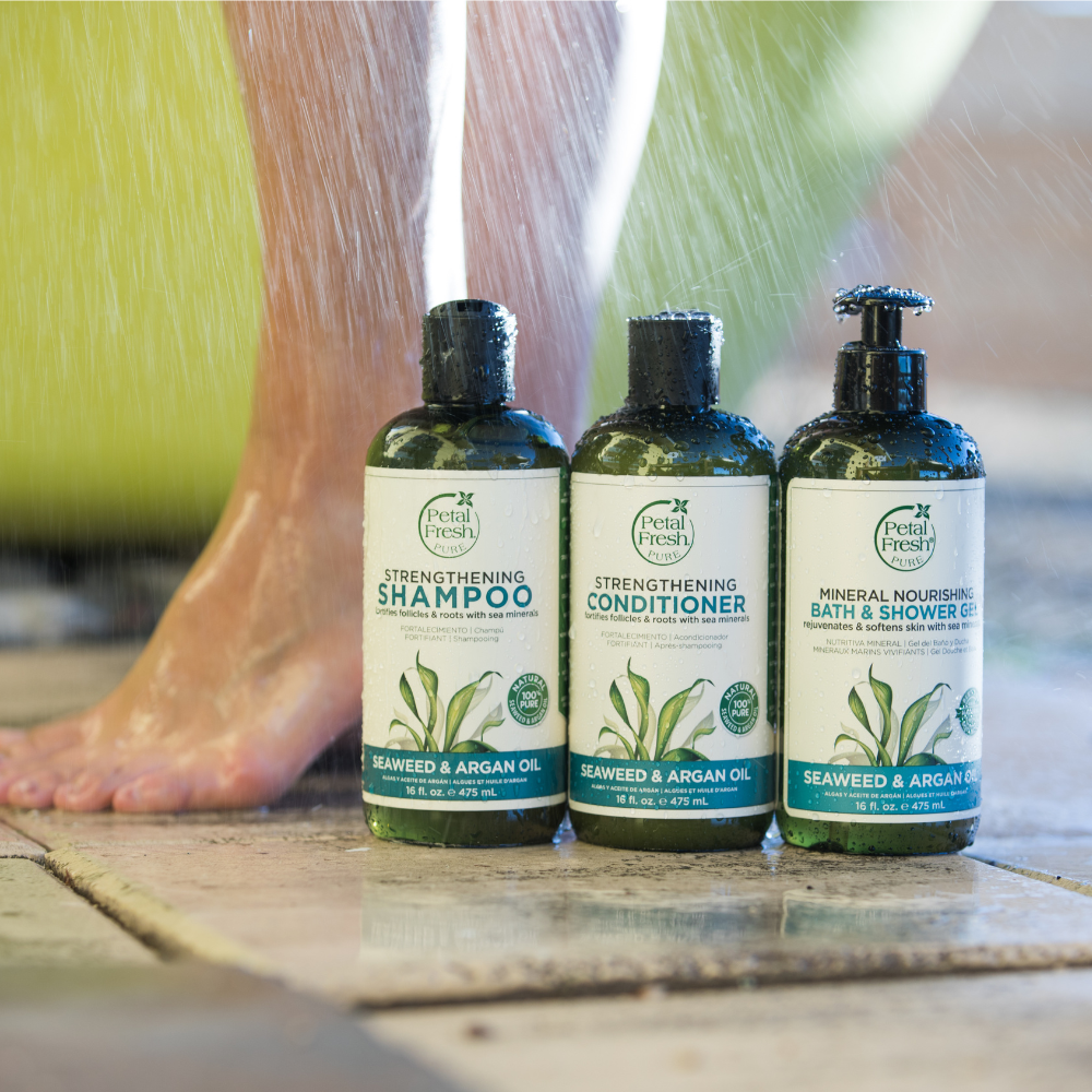 Petal Fresh Strengthening Seaweed & Argan Oil Shampoo