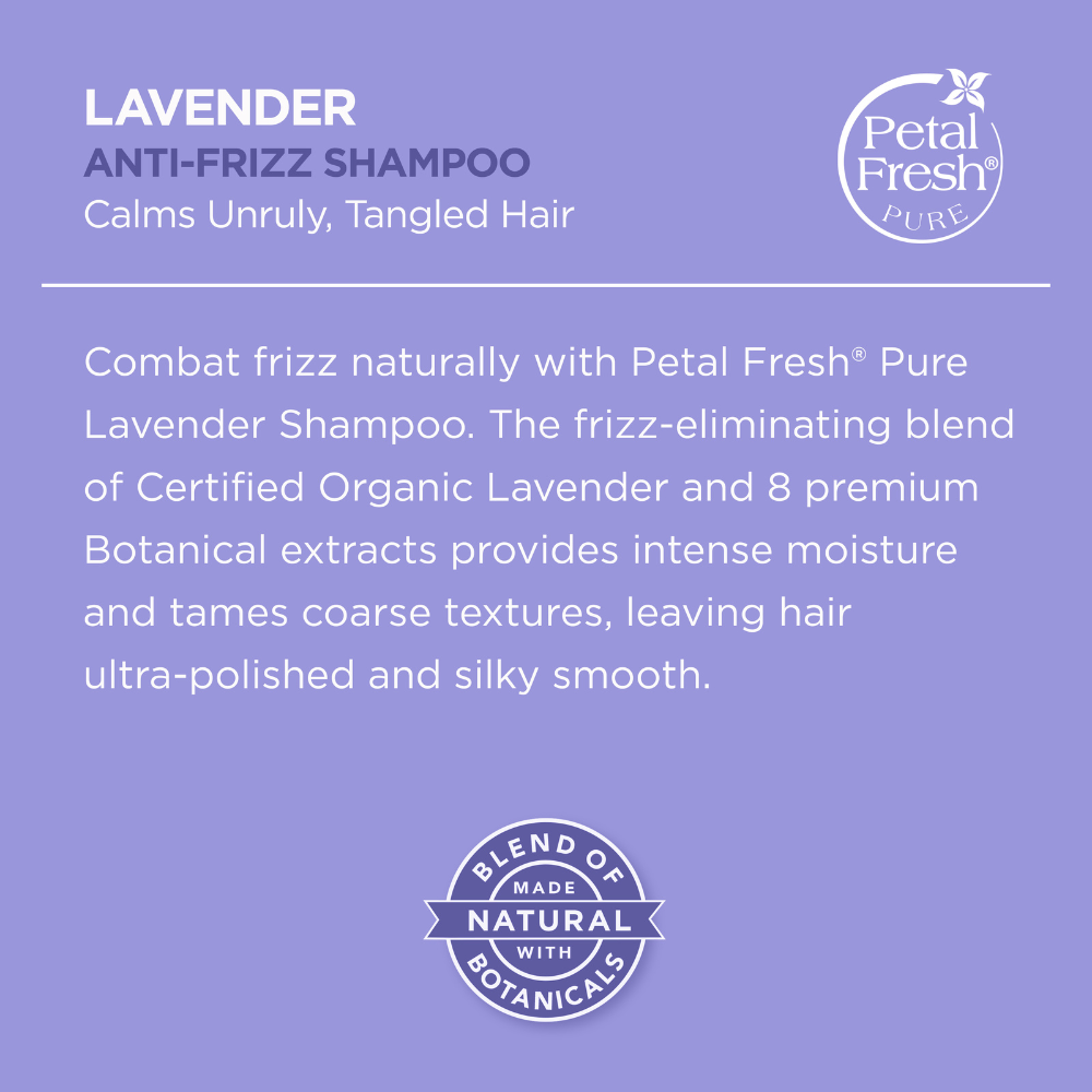 Petal Fresh Anti Frizz Lavender Shampoo