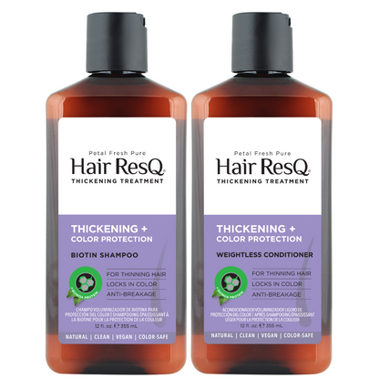 Hair ResQ Thickening Color Protection Shampoo + Conditioner
