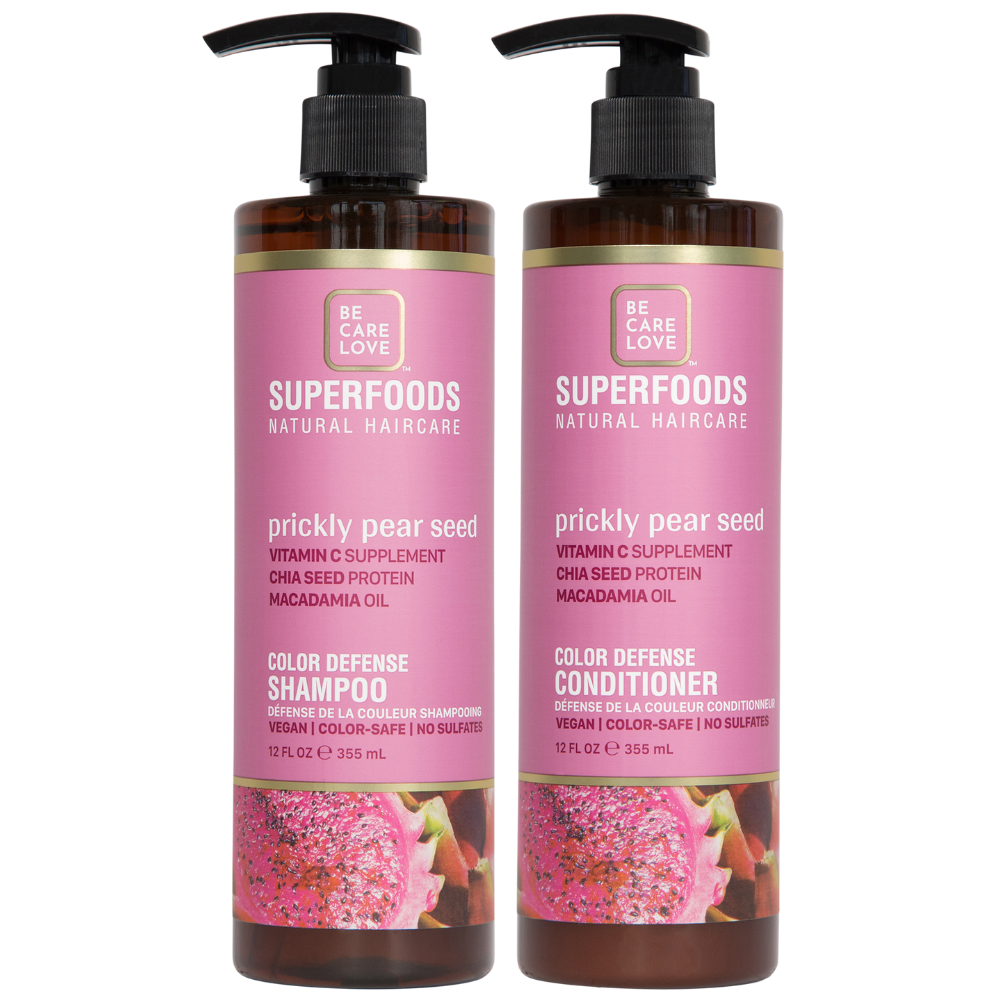BCL Superfoods Prickly Pear Seed Color Defense Shampoo + Conditioner Combo