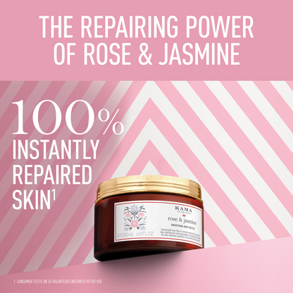 Rose &amp; Jasmine Smoothing Body Butter (200ml)