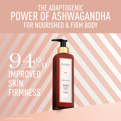 Ashwaras Smoothing &amp; Invigorating Body Cream (200ml)