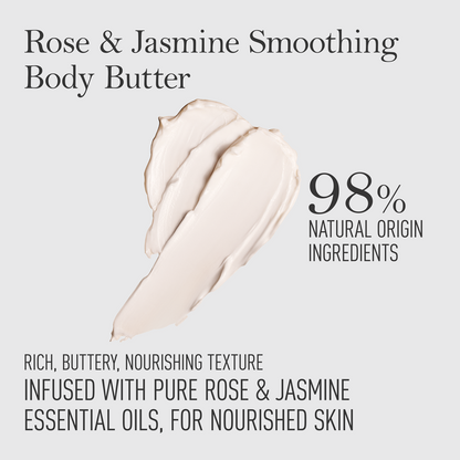Rose &amp; Jasmine Smoothing Body Butter (200ml)