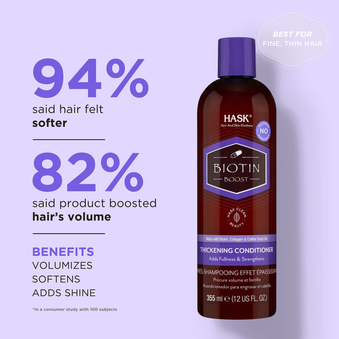 HASK Biotin Boost Thickening Conditioner