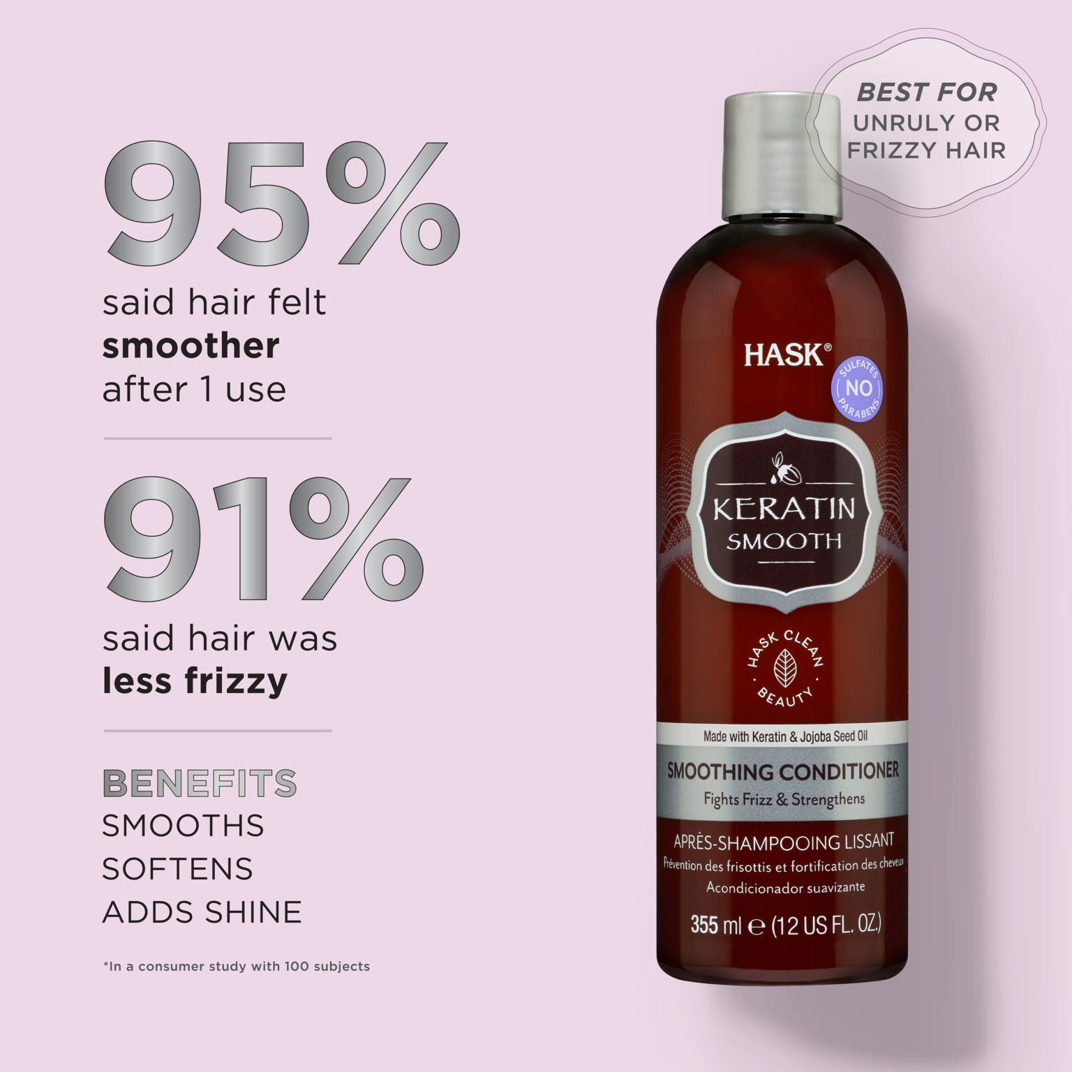 Keratin smoothing conditioner best sale