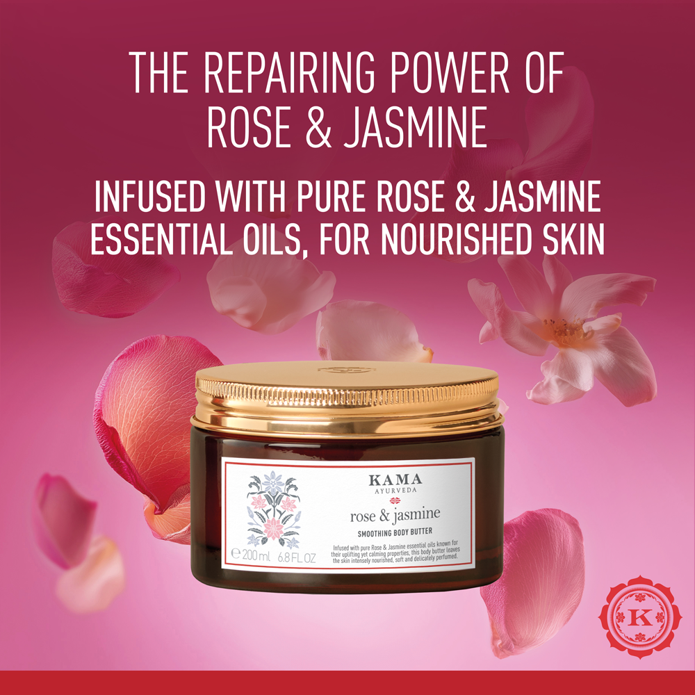 Rose &amp; Jasmine Smoothing Body Butter (200ml)