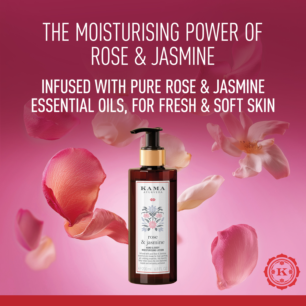 Rose &amp; Jasmine Moisturising Hand and Body Lotion (200ml)