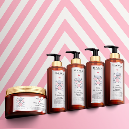 Rose &amp; Jasmine Moisturising Hand and Body Lotion (200ml)