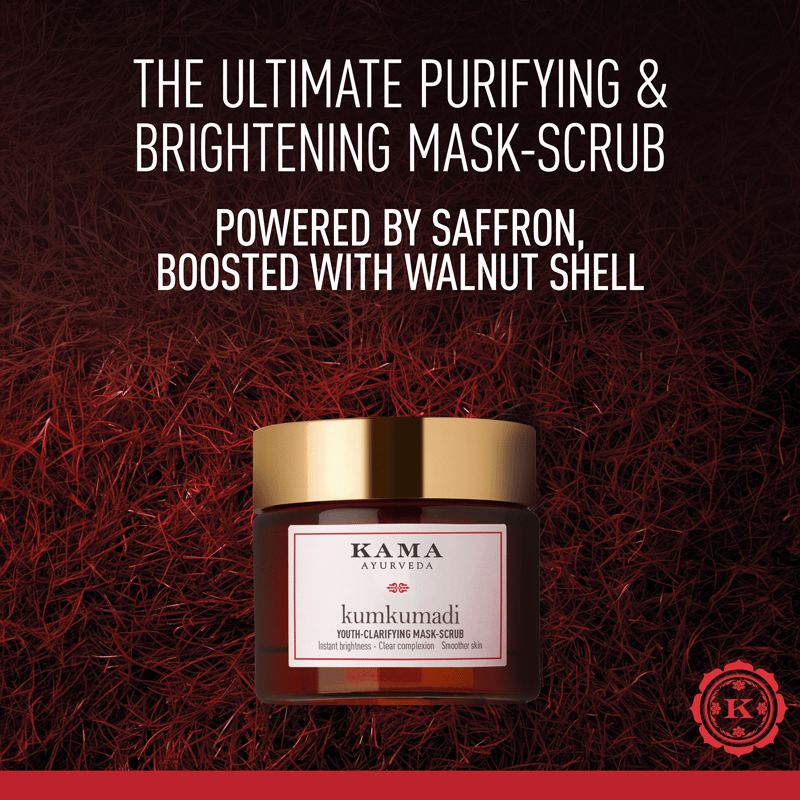 Kumkumadi Youth-Clarifying Mask-Scrub (50ml)