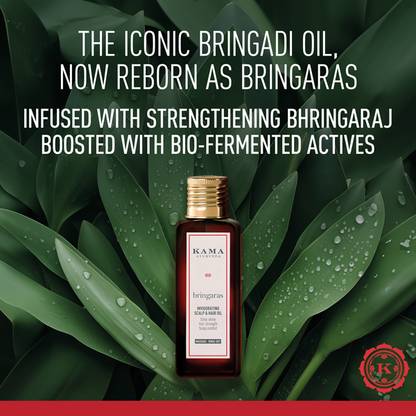 Bringaras Invigorating Scalp &amp; Hair Oil (200ml)
