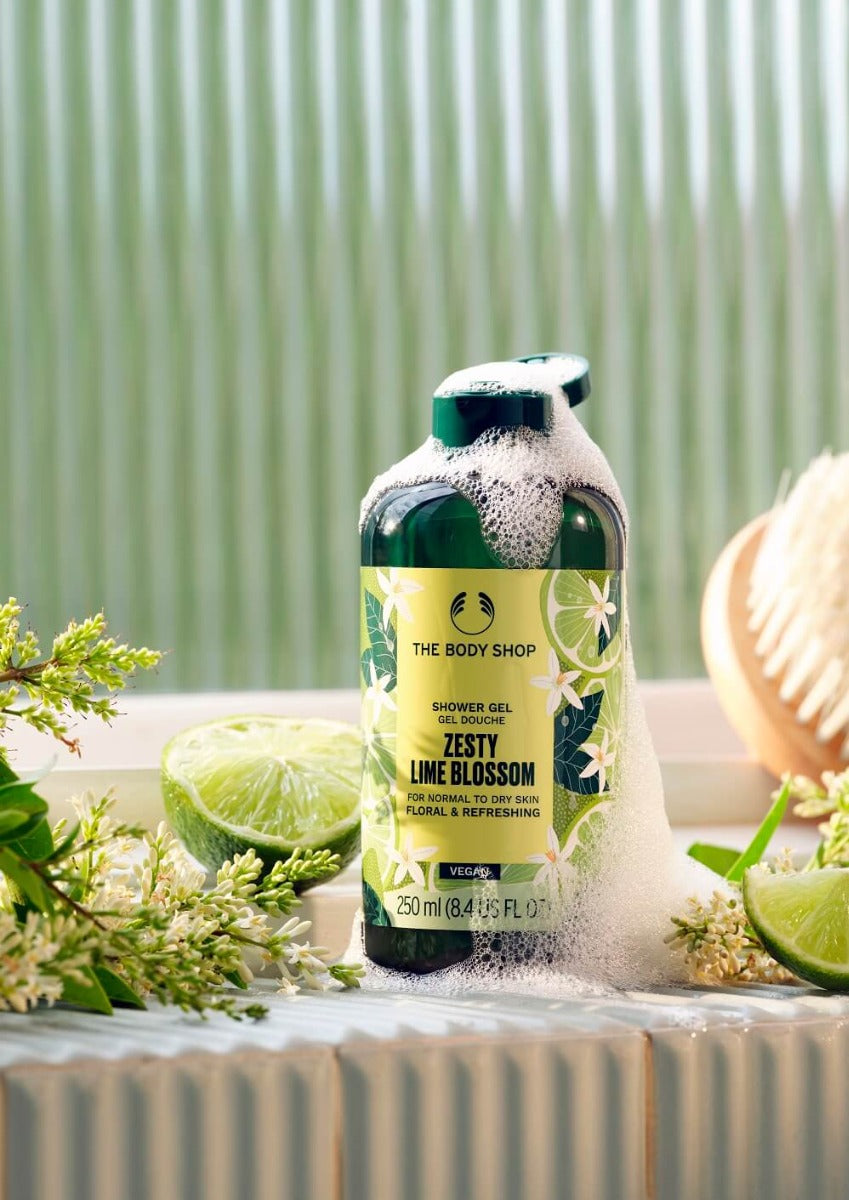 Zesty Lime Blossom Shower Gel