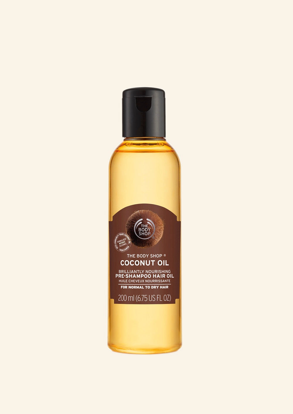 Coconut Oil Brilliantly Nourishing Pre-Shampoo Hair Oil