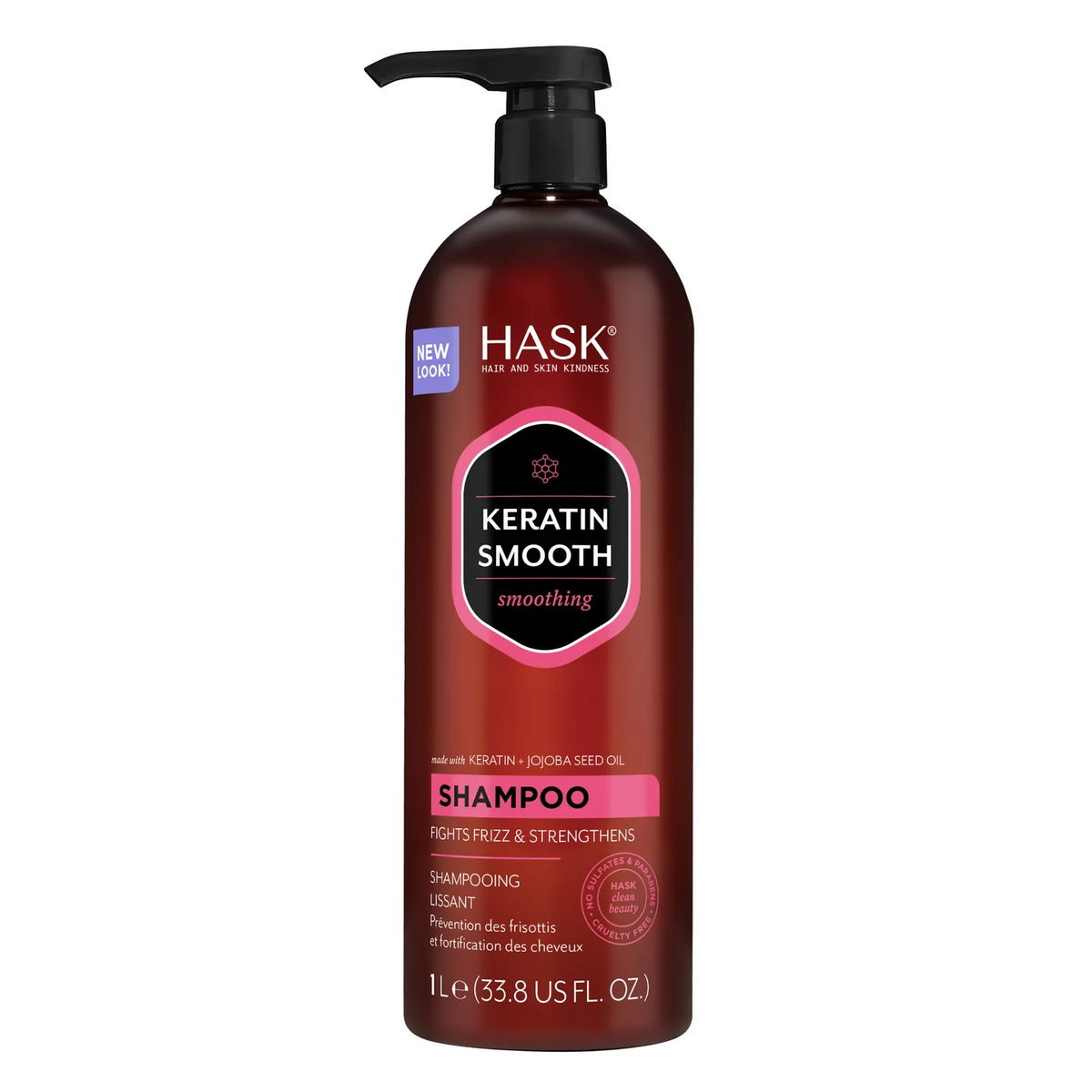 HASK Keratin  Smoothing Shampoo 1000Ml