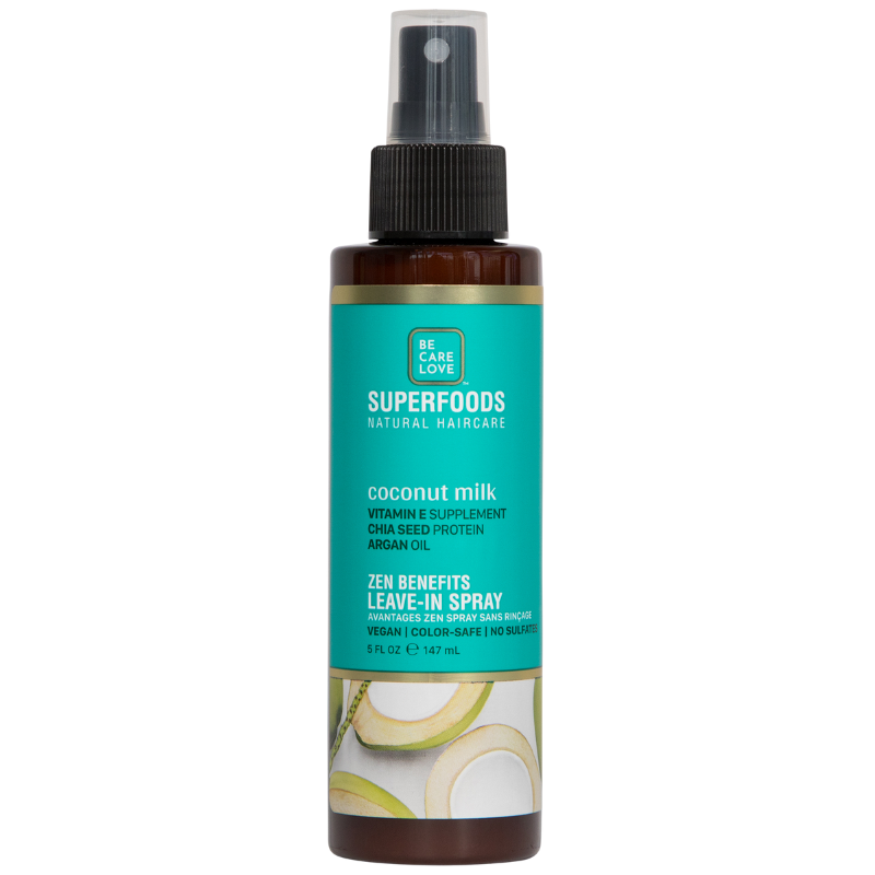 BCL Superfoods Coconut Milk Zen Benefits Leave-In Spray