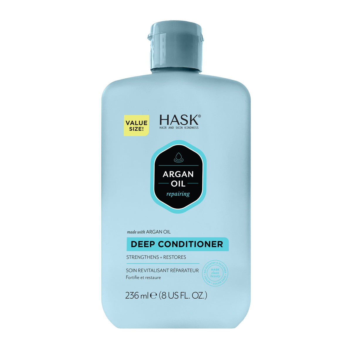 HASK Argan Oil Repairing Deep Conditioner 236Ml