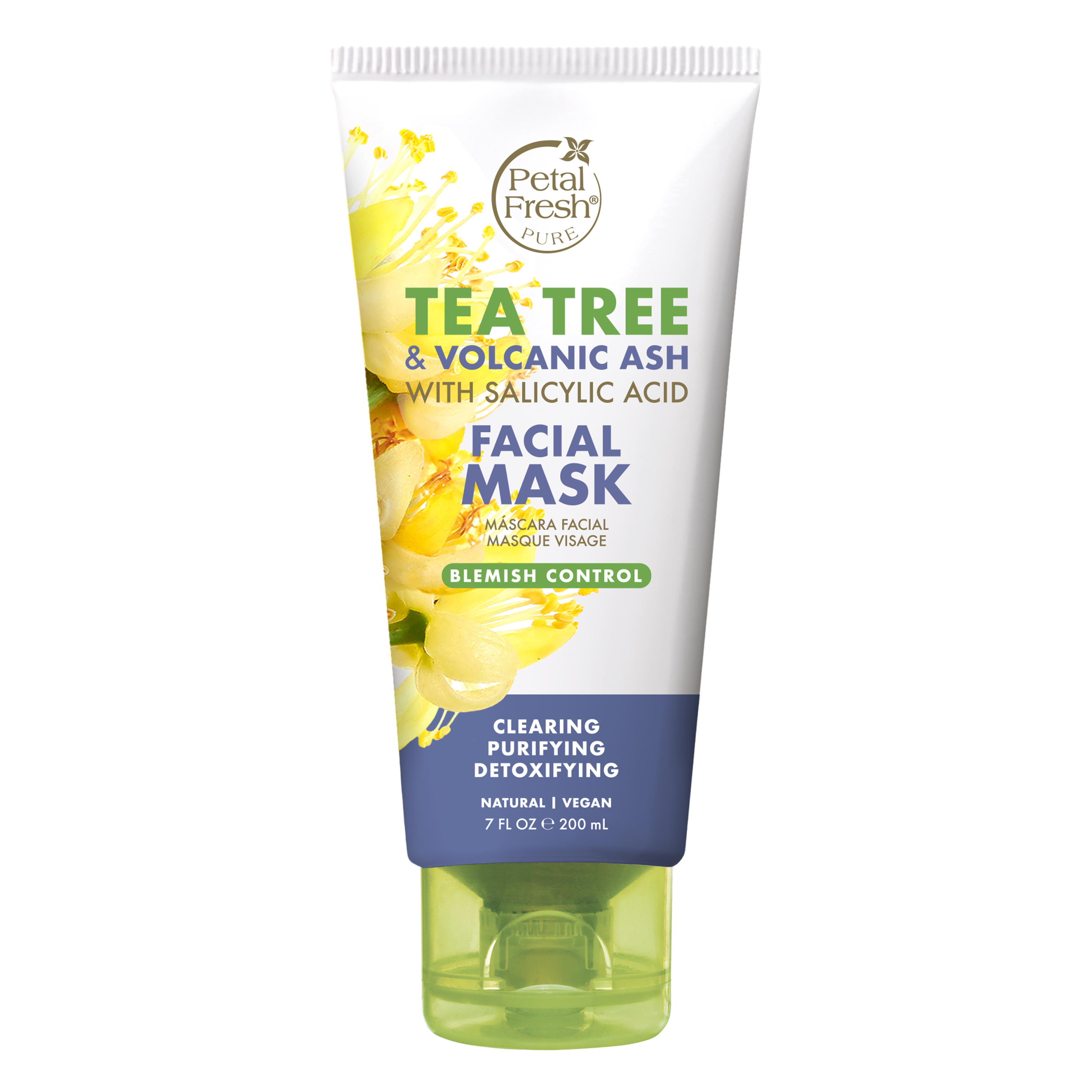 Petal Fresh Tea Tree &amp; Volcanic Ash Facial Mask with Salicylic Acid