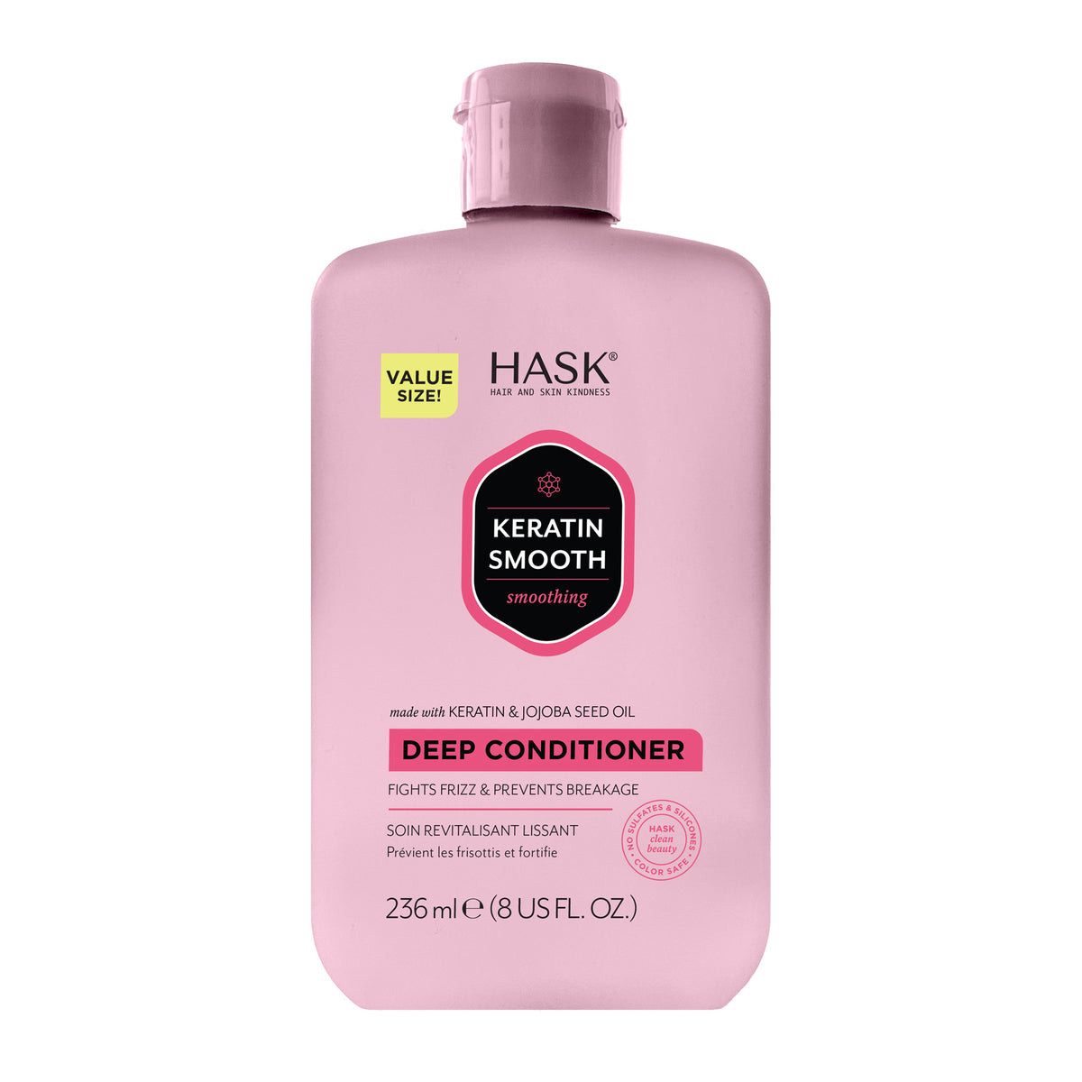 HASK Keratin  Smoothing Deep Conditioner 236Ml