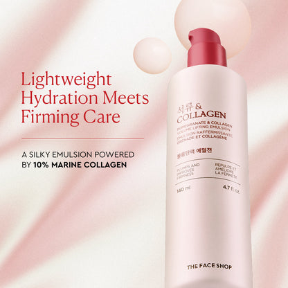 The Face Shop Pomegranate &amp; Collagen Volume Lifitng Emulsion 140ml