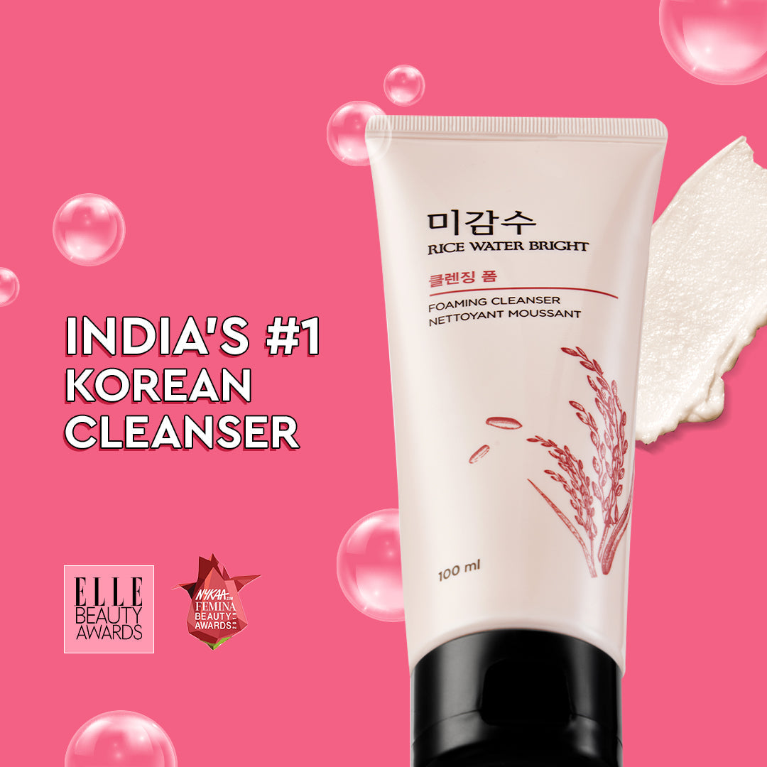 The Face Shop Rice Water Bright Cleansing Foam 100ml