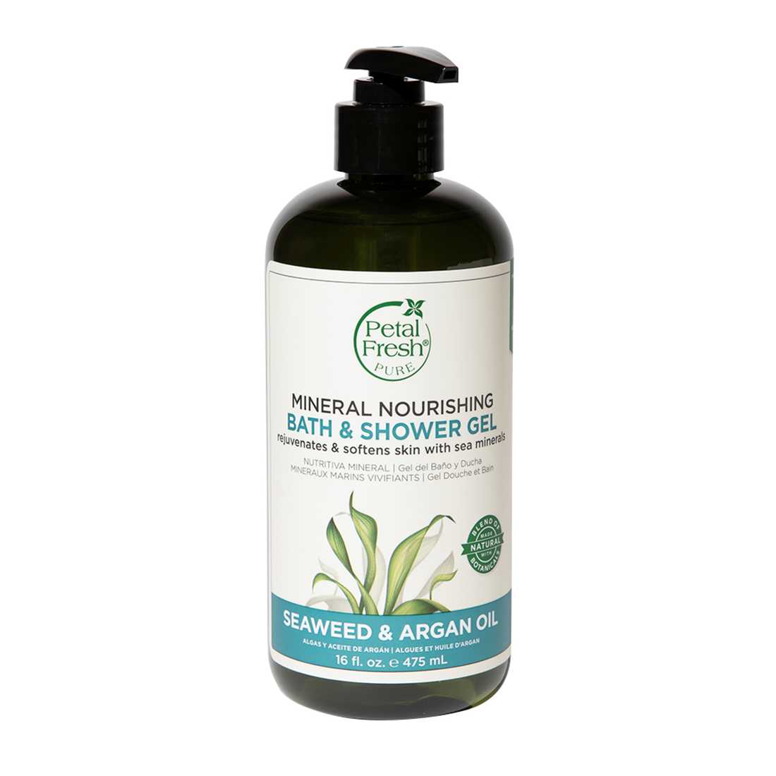 Petal Fresh Mineral Nourishing Seaweed & Argan Oil Bath & Shower Gel