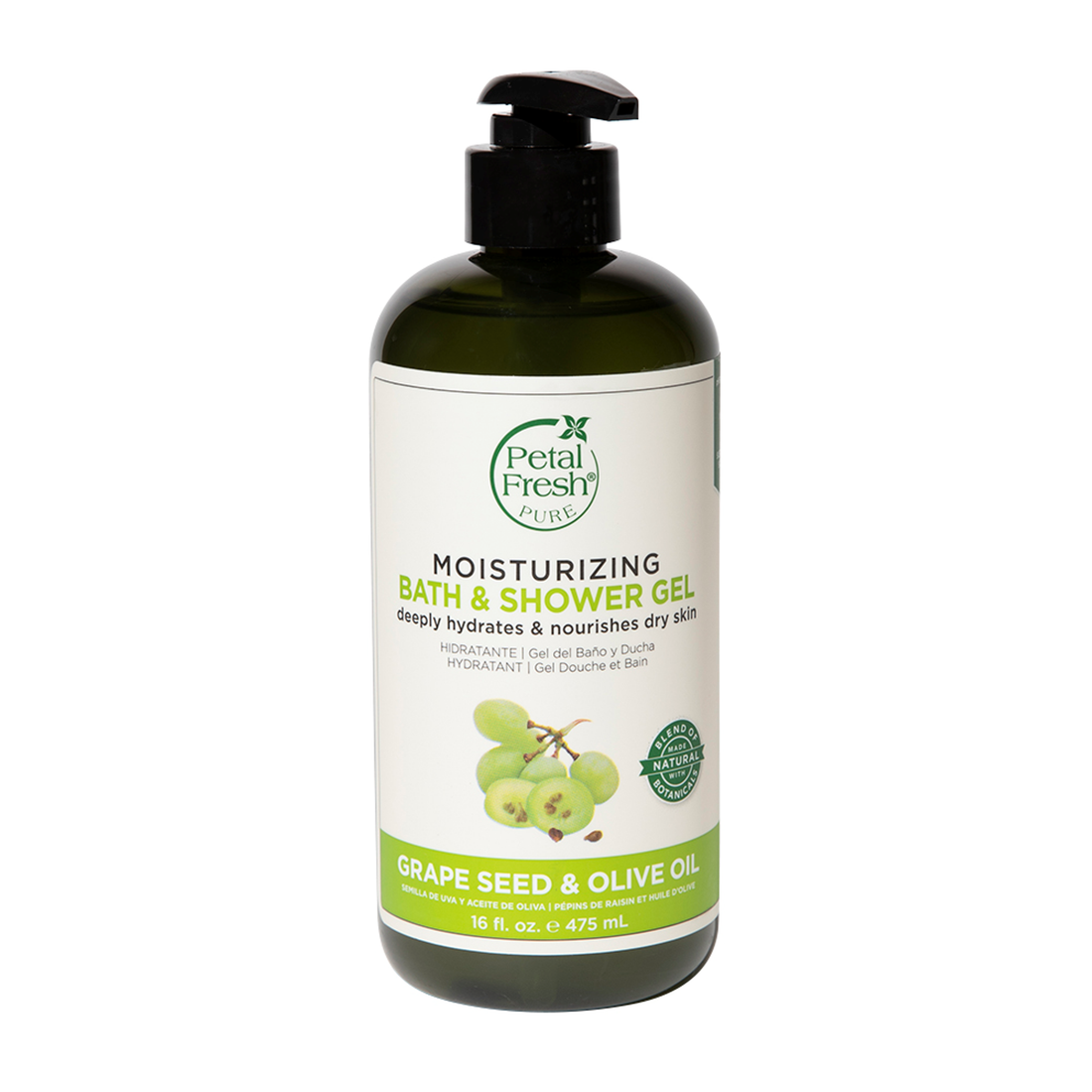 Petal Fresh Moisturizing Grape Seed & Olive Oil Bath & Shower Gel