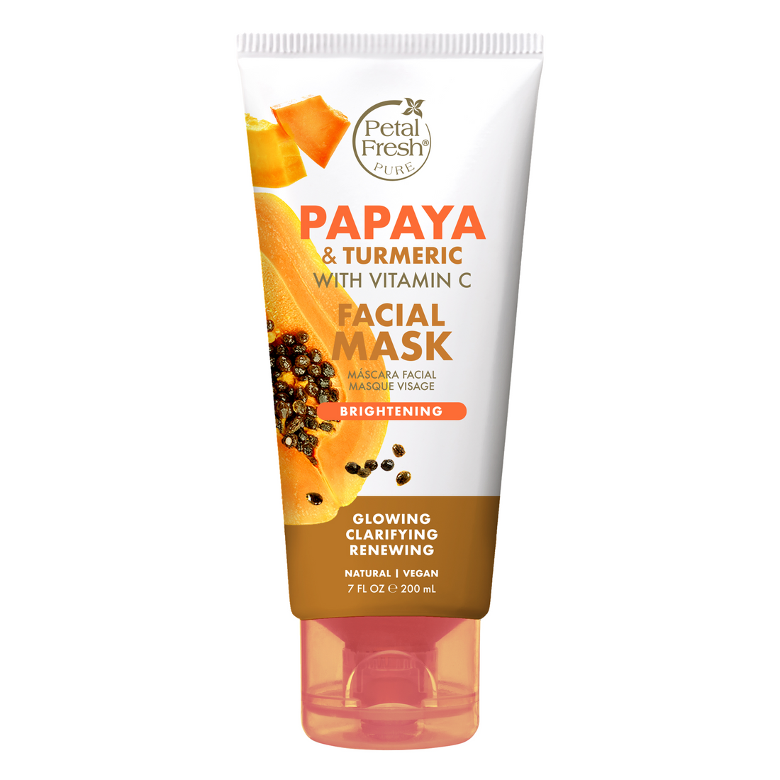 Petal Fresh Papaya &amp; Turmeric Facial Mask with Vitamin C