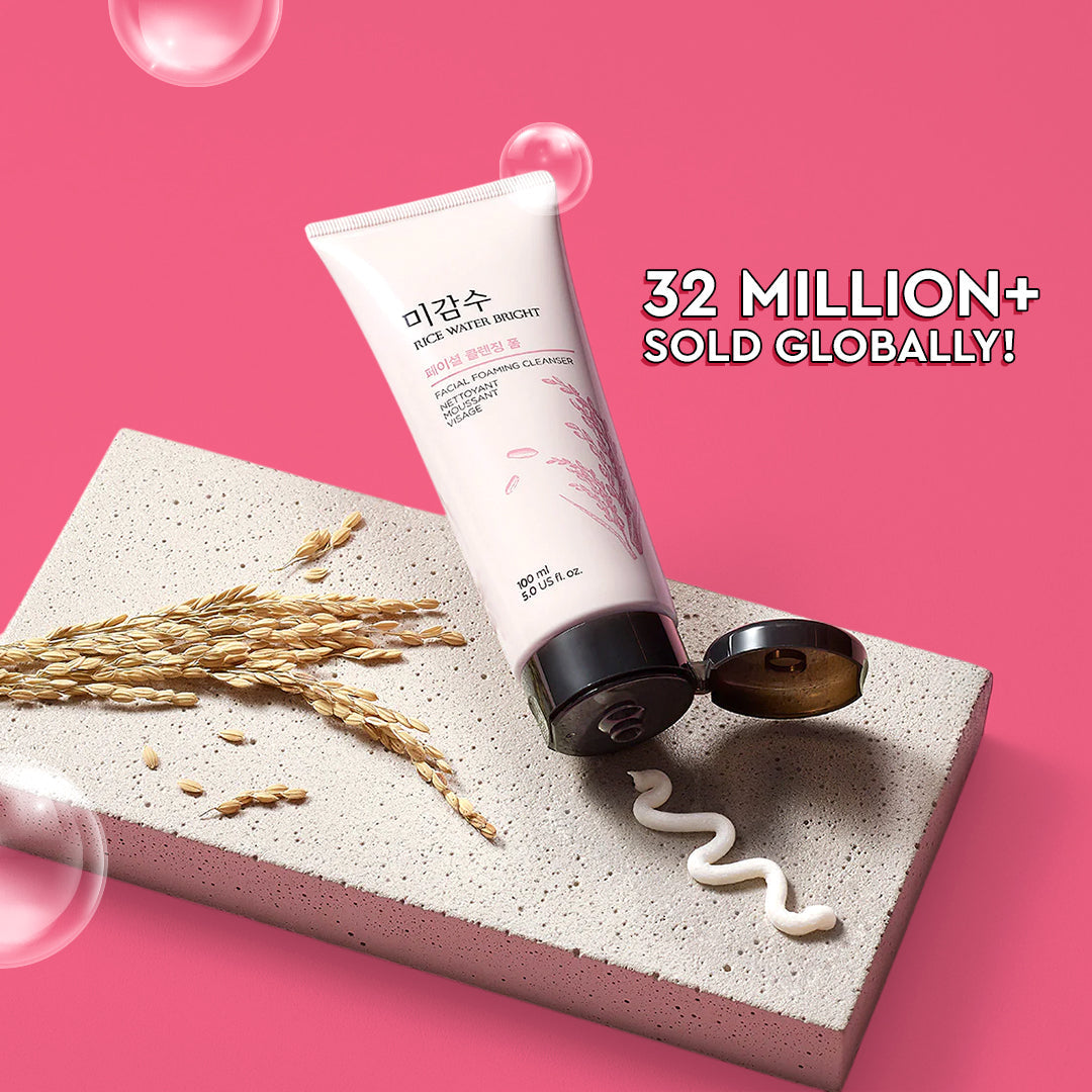 The Face Shop Rice Water Bright Cleansing Foam 100ml