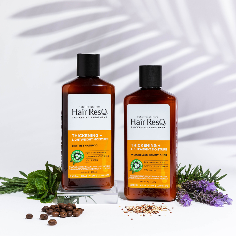 Hair ResQ Thickening Dry Hair Shampoo + Conditioner Combo