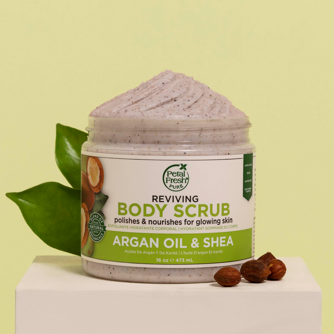 Petal Fresh Argan Oil & Shea Reviving Body Scrub