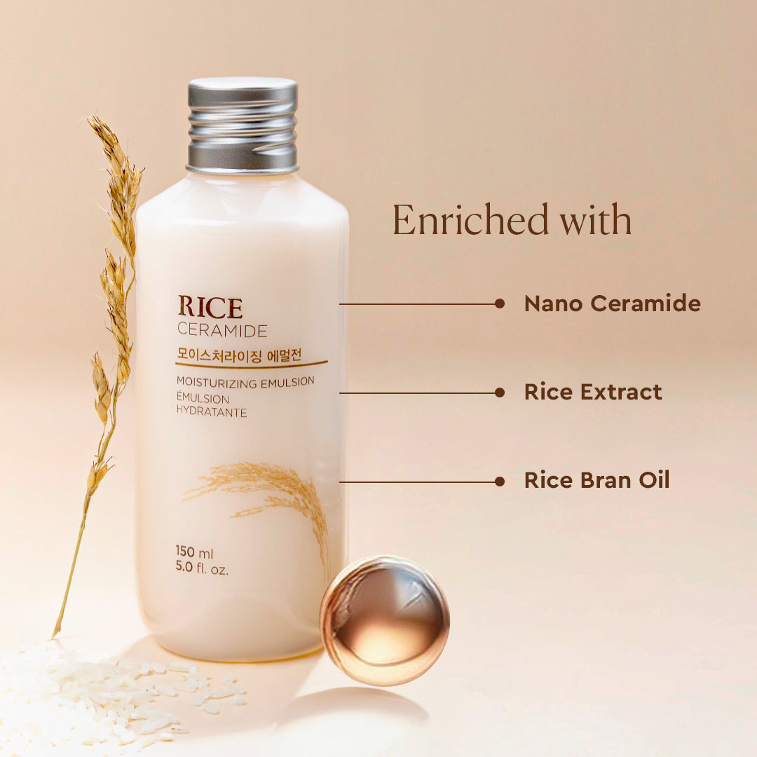 The Face Shop Rice &amp; Ceramide Moisturizing Emulsion 150 ml