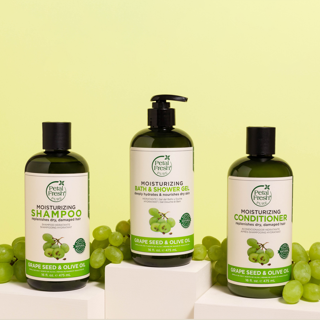 Petal Fresh Moisturizing Grape Seed & Olive Oil Bath & Shower Gel