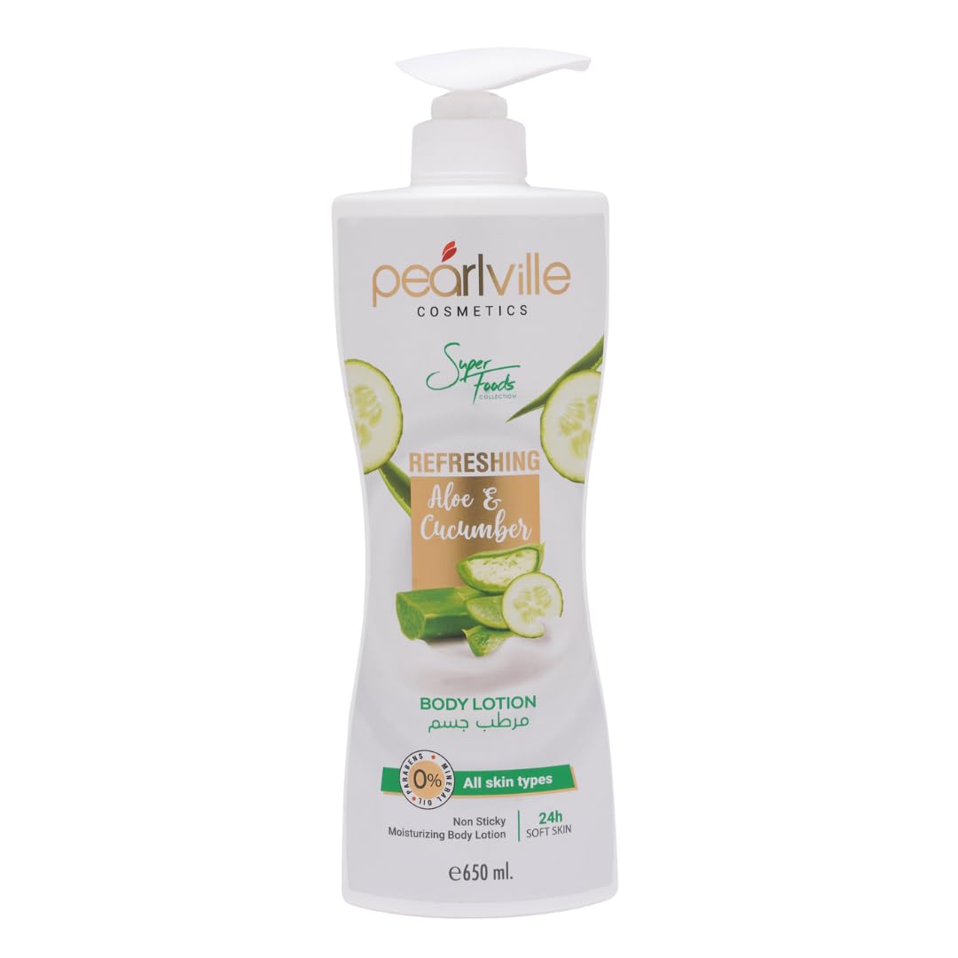 Pearlville Refreshing Aloe Cucumber Body Lotion