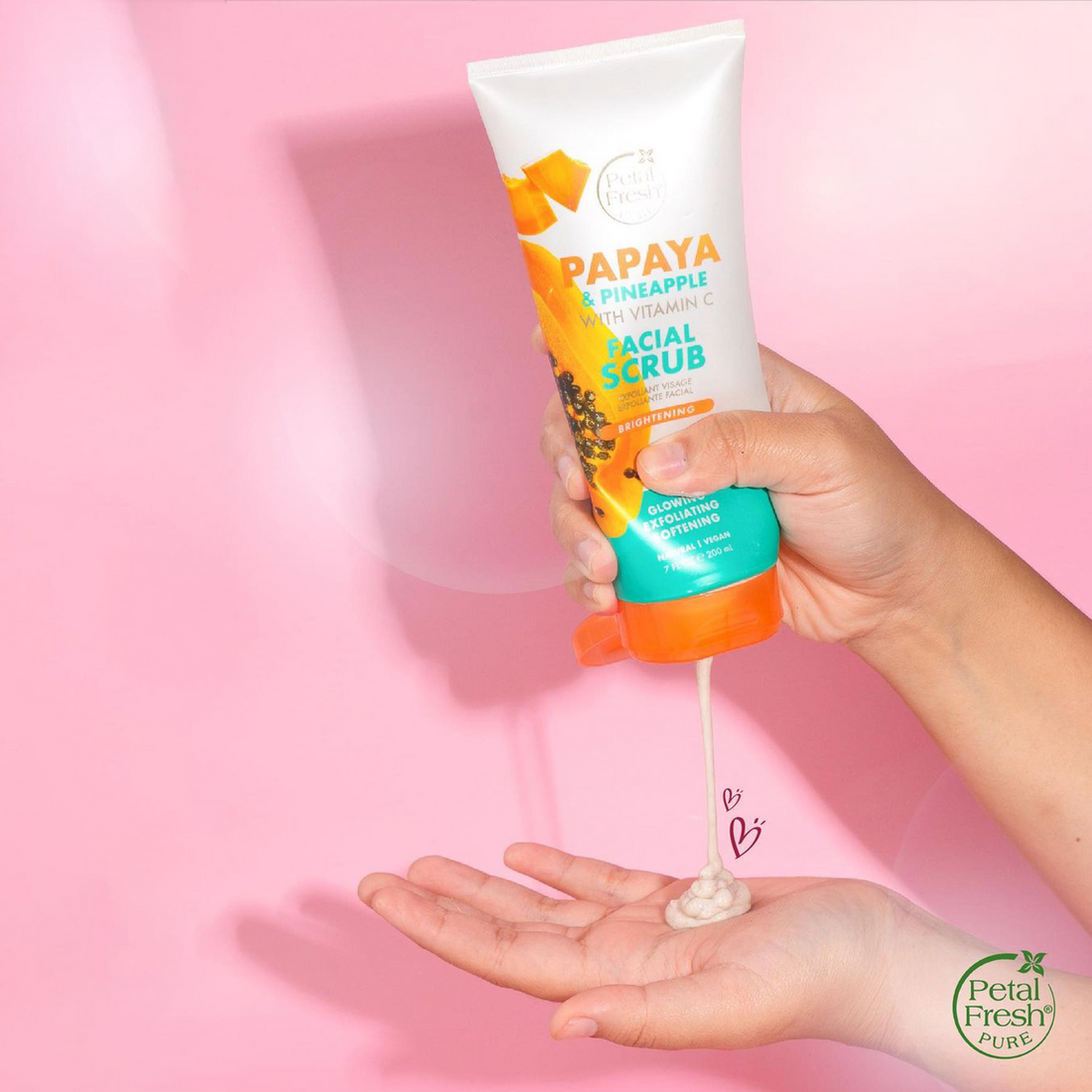 Petal Fresh Papaya & Pineapple Facial Scrub with Vitamin C