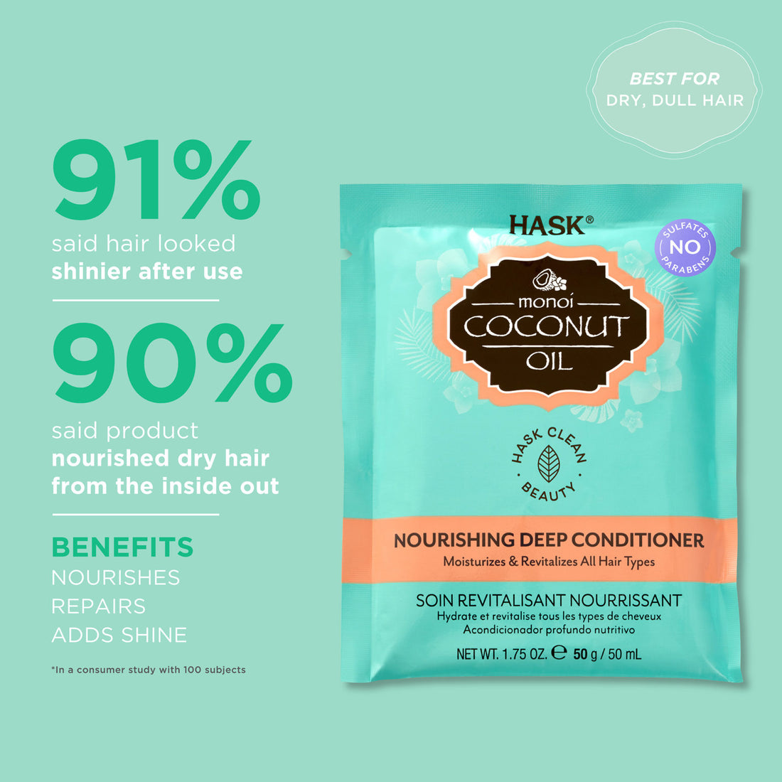 HASK Coconut Oil Nourishing Deep Conditioner