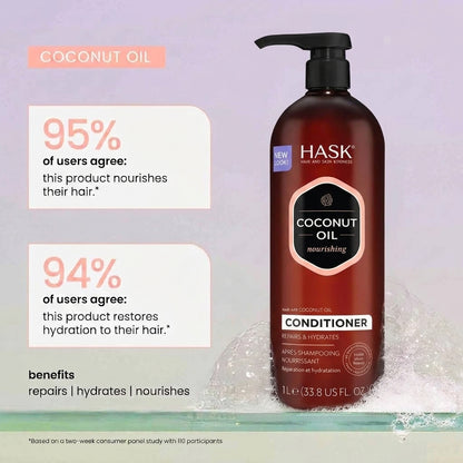 HASK Coconut Oil Nourishing Conditioner 1000 Ml