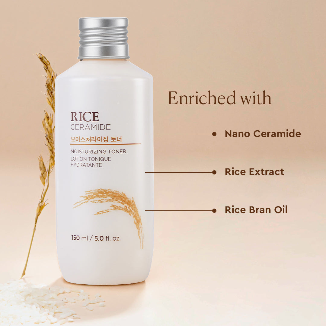The Face Shop Rice &amp; Ceramide Moisturizing Toner 150ml