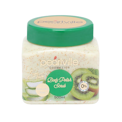 Pearlville Superfoods Collection Kiwi Aloe Vera Body Polish Scrub