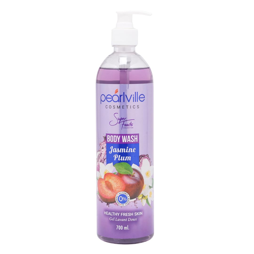 Pearlville Super Foods Collection Jasmine Plum Body Wash