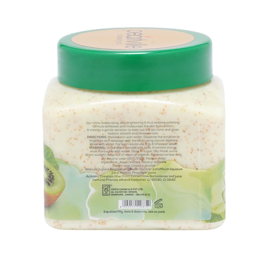 Pearlville Superfoods Collection Kiwi Aloe Vera Body Polish Scrub