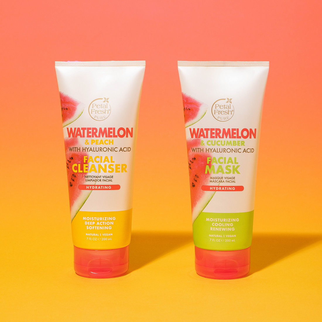 Petal Fresh Watermelon & Cucumber Facial Mask with Hyaluronic Acid