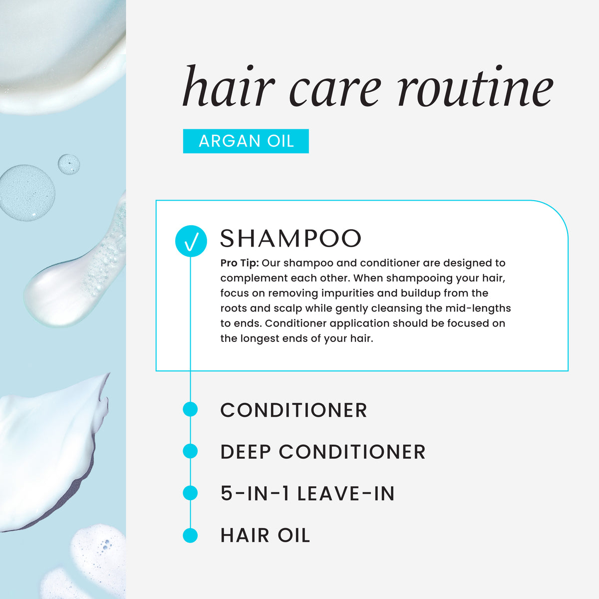 HASK Argan Oil Repairing Shampoo 1000Ml