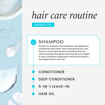 HASK Argan Oil Repairing Shampoo 1000Ml