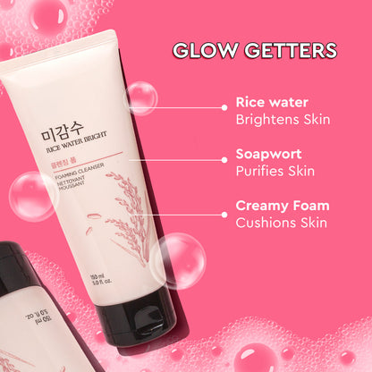 The Face Shop Rice Water Bright Cleansing Foam - 150ml