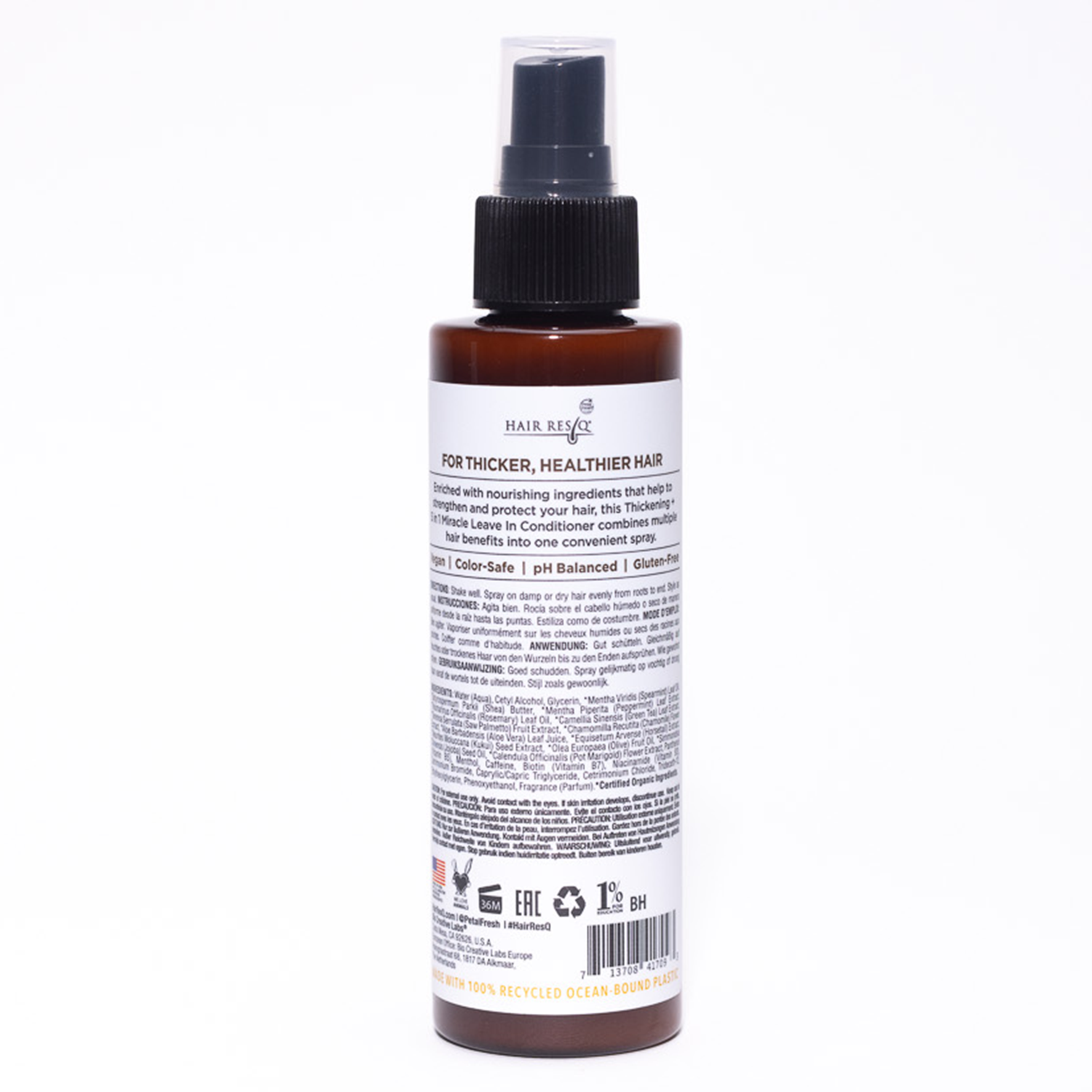 Petal Fresh Pure Hair ResQ Thickening 5 in 1 Miracle Leave In Conditioner Spray, 147ml